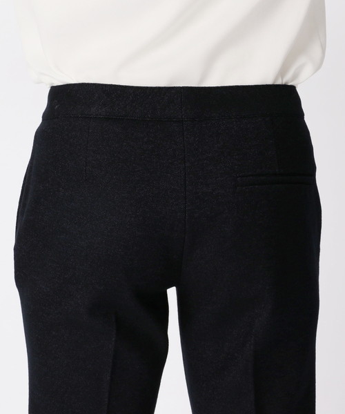 NARACAMICIE（ナラカミーチェ）の「【セットアップスーツ対応】バーズアイ9分丈パンツ（スーツパンツ・レディース・パープル/グレー・SMALL/MEDIUM/LARGE）」の10枚目の写真