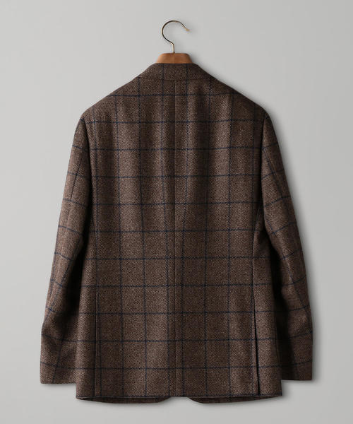 UNITED ARROWS（ユナイテッドアローズ）の「UADT ウィンドウペイン 3B ジャケット（テーラードジャケット・メンズ・ダークブラウン・44/46/48/54/52/42/50）」の9枚目の写真