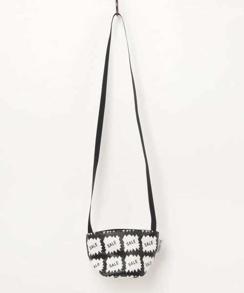 FABRICK(ファブリック)の「FABRICK Masanao Hirayama SV SHOULDER POUCH BLK/WHT(ショルダーバッグ・メンズ・ブラック×ホワイト・FREE)」の1枚目の写真