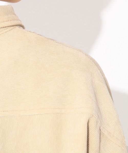 Heather（ヘザー）の「コーデュロイＢＩＧプルオーバー　 823241（シャツ/ブラウス・レディース・ホワイト/ベージュ/ピンク/グリーン/ベージュ系その他/ピンク系その他/ホワイト系その他・FREE）」の11枚目の写真