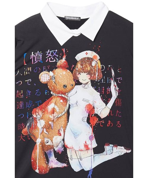 ankoROCK(アンコロック)の「7つの大罪『憤怒』シャツ襟Tシャツ -メガビッグ-(Tシャツ/カットソー・メンズ・A・ONE SIZE)」の10枚目の写真