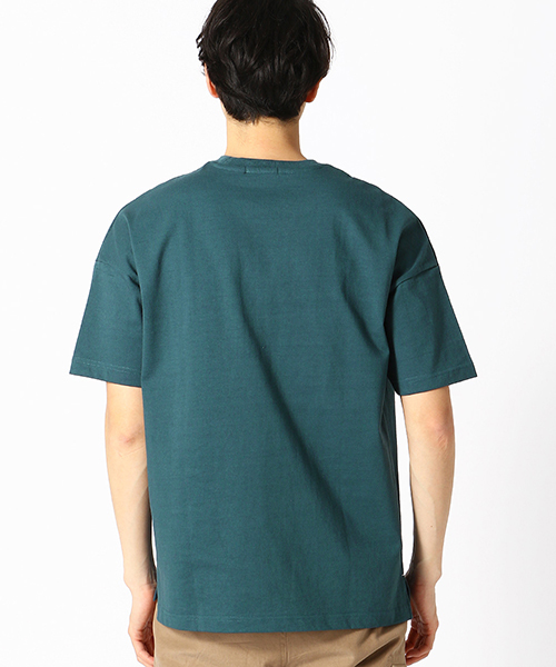 COMME CA ISM(コムサイズム)の「ポケット付 半袖 Tシャツ(Tシャツ/カットソー・メンズ・ホワイト/ネイビー/ターコイズブルー/イエロー・MEDIUM/LARGE/X-LARGE)」の9枚目の写真