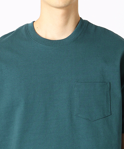 COMME CA ISM(コムサイズム)の「ポケット付 半袖 Tシャツ(Tシャツ/カットソー・メンズ・ホワイト/ネイビー/ターコイズブルー/イエロー・MEDIUM/LARGE/X-LARGE)」の11枚目の写真