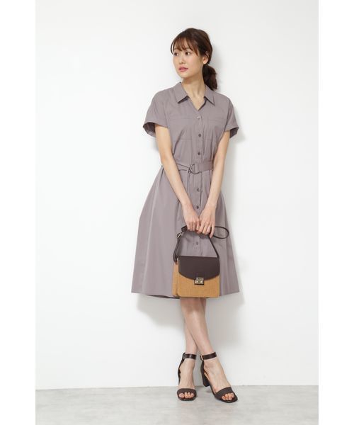 NATURAL BEAUTY BASIC（ナチュラルビューティーベーシック）の「バイカラーフラップショルダー（ショルダーバッグ・レディース・ブラウン/レッド・ﾌﾘ-）」の12枚目の写真