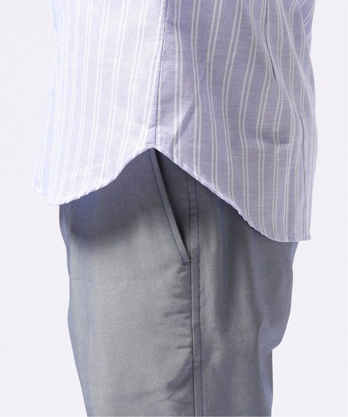 EDIFICE（エディフィス）の「カッタウェイ ハンソデ カラミ ストライプシャツ（シャツ/ブラウス・メンズ・ブルー・44/46/48）」の7枚目の写真