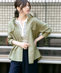 GLOBAL WORK | コットンリネンＣＰＯシャツ/837592(シャツ/ブラウス)