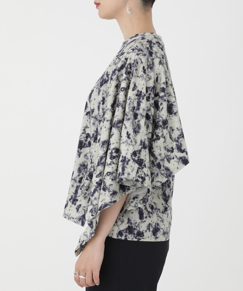 TOGA PULLA,【TOGA PULLA】Marble print top TP92-JK256 - WEAR TOGA PULLA,【TOGA PULLA】Marble print top TP92-JK256 - WEAR