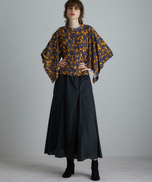 TOGA PULLA（トーガ プルラ）の「【TOGA PULLA】Marble print top TP92