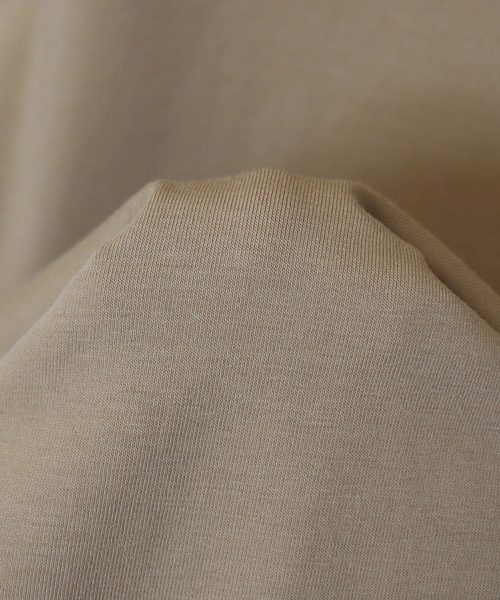 andme(アンドミー)の「コットンストレッチノースリーブTシャツ(Tシャツ/カットソー・レディース・ブラック/オフホワイト/ベージュ/キャメル/カーキ/ネイビー/グレー系その他/ライトブラウン/グレー系その他2/グリーン・M/L)」の20枚目の写真