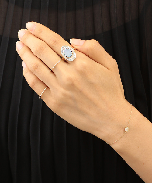 agete（アガット）の「K10SVリング（リング）」 - WEAR