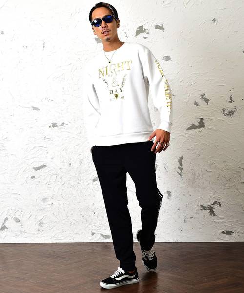 Champion(チャンピオン)の「【Champion】チャンピオン/ロングパンツ 【セットアップ対象商品あり:47988799】(その他パンツ・メンズ・ブラック/パープル/ネイビー/グレー系その他・M/L/XL)」の5枚目の写真