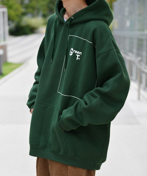 kutir（クティール）の「スクエアロゴウラキモウパーカー（パーカー・メンズ・ブラック/ダークブラウン/グリーン・MEDIUM/LARGE）」の21枚目の写真