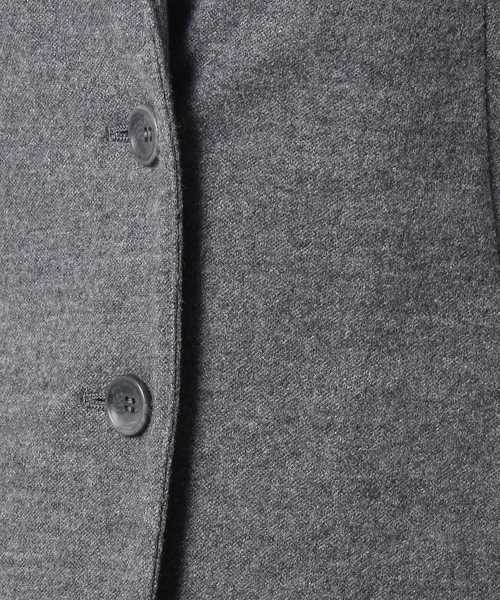 ウール混プレスジャケット テーラードジャケット Esche エッシュ のファッション セール