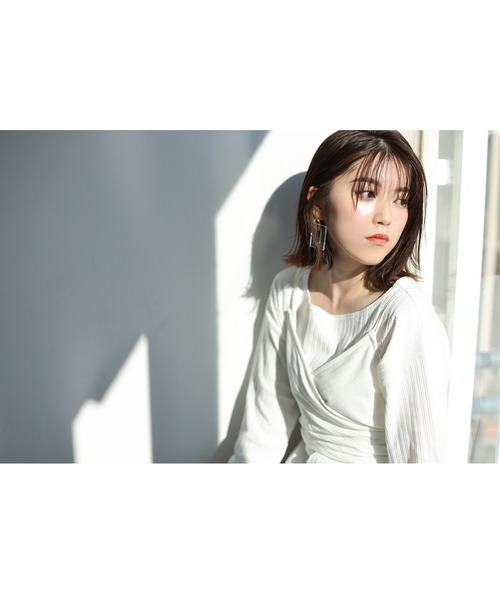 one after another NICE CLAUP（ワンアフターアナザーナイスクラップ）の「ビスチェ２枚セットリブトップス（アンサンブル・レディース・グレイッシュベージュ/サックスブルー/ベージュ/アイボリー・FREE）」の17枚目の写真