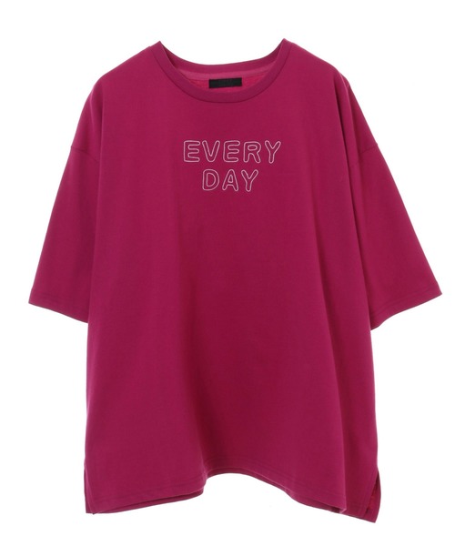 Candy Stripper（キャンディストリッパー）の「MELANCHOLY TEE（Tシャツ/カットソー・レディース・ブラック/ラベンダー/オフホワイト/ピンク・2）」の2枚目の写真