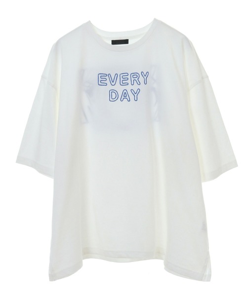 Candy Stripper（キャンディストリッパー）の「MELANCHOLY TEE（Tシャツ/カットソー・レディース・ブラック/ラベンダー/オフホワイト/ピンク・2）」の13枚目の写真