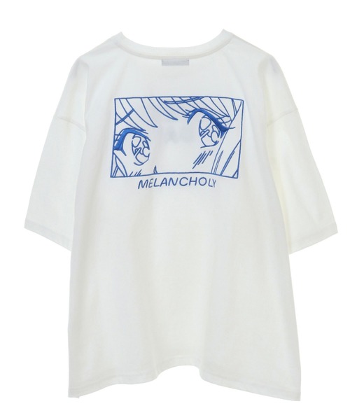 Candy Stripper（キャンディストリッパー）の「MELANCHOLY TEE（Tシャツ/カットソー・レディース・ブラック/ラベンダー/オフホワイト/ピンク・2）」の10枚目の写真