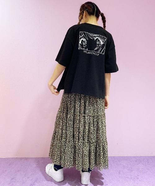 Candy Stripper（キャンディストリッパー）の「MELANCHOLY TEE（Tシャツ/カットソー・レディース・ブラック/ラベンダー/オフホワイト/ピンク・2）」の16枚目の写真