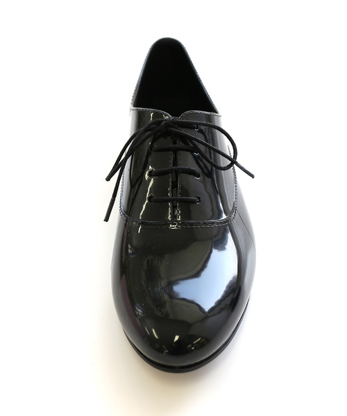 AmiAmi（アミアミ）の「レースアップレインシューズ（レインシューズ・レディース・ブラック/ダークブラウン・L/LL/M/S）」の10枚目の写真