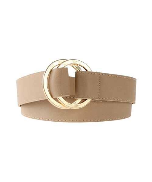 RESEXXY（リゼクシー）の「ダブルサークルベルト（ベルト・レディース・ブラック/ベージュ/ブラウン・FREE）」の5枚目の写真