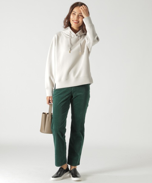 BAYFLOW(ベイフロー)の「コーデュロイテーパードパンツ(その他パンツ・レディース・ベージュ/グレー/オフホワイト/ブルー/グリーン・SMALL/MEDIUM/LARGE)」の14枚目の写真