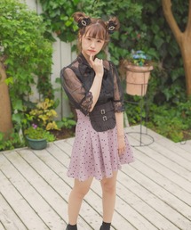 ROJITA | スクエアー切替ハートプリントSK(スカート)