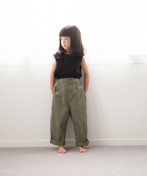 LOWRYS FARM（ローリーズファーム）の「ミリタリーパンツ　891236（その他パンツ・キッズ・ベージュ/カーキ/アイボリー・LARGE/X-LARGE/MEDIUM）」の7枚目の写真