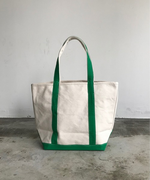 COMMON WARE(コモンウェアー)の「ST:DISCUS CANVAS TOTE M ディスカス キャンバストート Mサイズ(トートバッグ・レディース・グリーン・FREE)」の2枚目の写真
