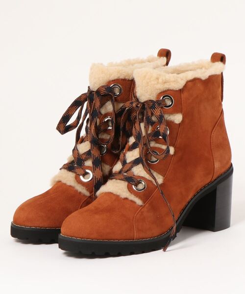 セール トレッキング風レースアップショートブーツ ブーツ Jillstuart Shoe ジルスチュアート シュー のファッション通販 Zozotown