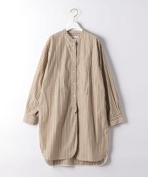 BRACTMENT（ブラクトメント）の「『BRACTMENT(ブラクトメント)』 BM バンドカラー チュニックシャツ（シャツ/ブラウス）」