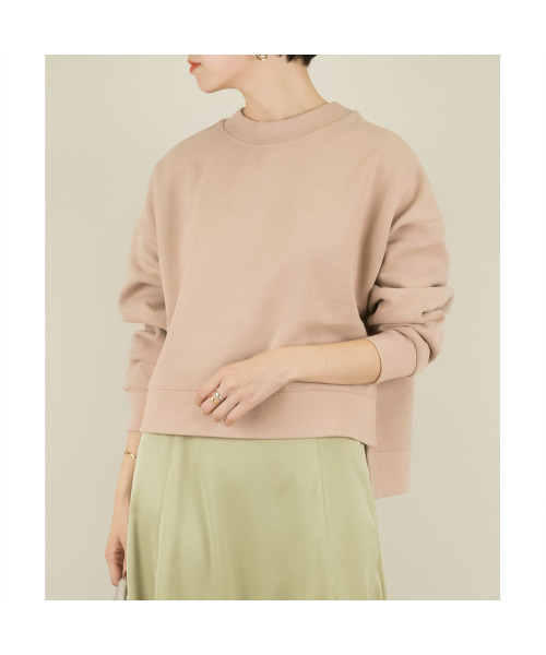 RANDA(ランダ)の「裏起毛プルオーバー(Tシャツ/カットソー・レディース・ベージュ/ブルー/アイボリー/グレイッシュベージュ・FREE)」の8枚目の写真