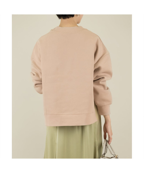 RANDA(ランダ)の「裏起毛プルオーバー(Tシャツ/カットソー・レディース・ベージュ/ブルー/アイボリー/グレイッシュベージュ・FREE)」の9枚目の写真