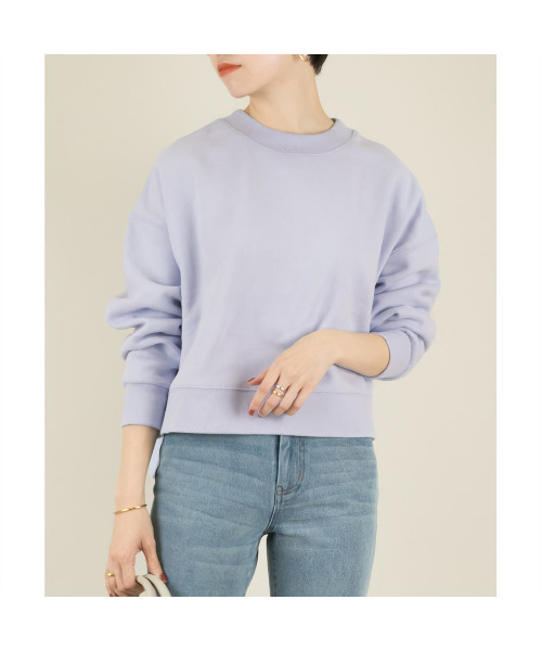 RANDA(ランダ)の「裏起毛プルオーバー(Tシャツ/カットソー・レディース・ベージュ/ブルー/アイボリー/グレイッシュベージュ・FREE)」の15枚目の写真