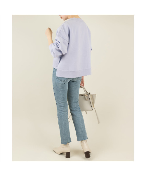 RANDA(ランダ)の「裏起毛プルオーバー(Tシャツ/カットソー・レディース・ベージュ/ブルー/アイボリー/グレイッシュベージュ・FREE)」の16枚目の写真