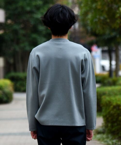 セール】SHIPS:【抗菌・洗える】ミラノリブ モックネック ニット プル