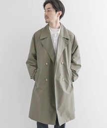 URBAN RESEARCH | 100/2TCシャンブレーダブルコート(ステンカラーコート)