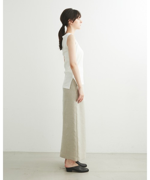 Traditional Weatherwear(トラディショナルウェザーウェア)の「NO SLV SLIT PO(Tシャツ/カットソー・レディース・ブラック/オフホワイト/グリーン系その他・S)」の5枚目の写真