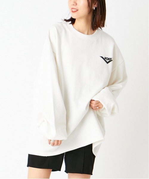 Chico（チコ）の「PONYバックロゴスウェット（スウェット・レディース・グレー/アイボリー・FREE）」の12枚目の写真