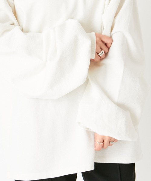 Chico（チコ）の「PONYバックロゴスウェット（スウェット・レディース・グレー/アイボリー・FREE）」の8枚目の写真