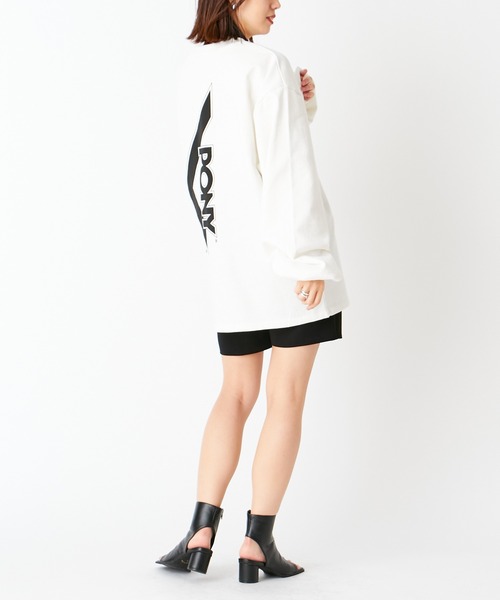 Chico（チコ）の「PONYバックロゴスウェット（スウェット・レディース・グレー/アイボリー・FREE）」の18枚目の写真