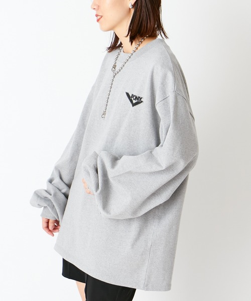 Chico（チコ）の「PONYバックロゴスウェット（スウェット・レディース・グレー/アイボリー・FREE）」の21枚目の写真