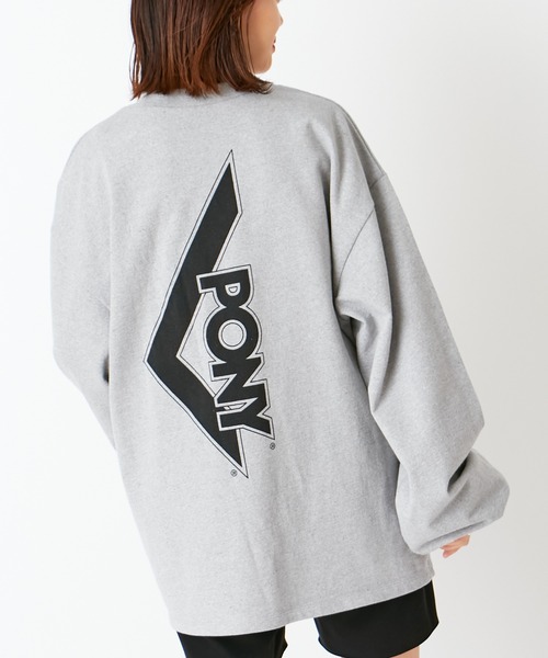 Chico（チコ）の「PONYバックロゴスウェット（スウェット・レディース・グレー/アイボリー・FREE）」の13枚目の写真
