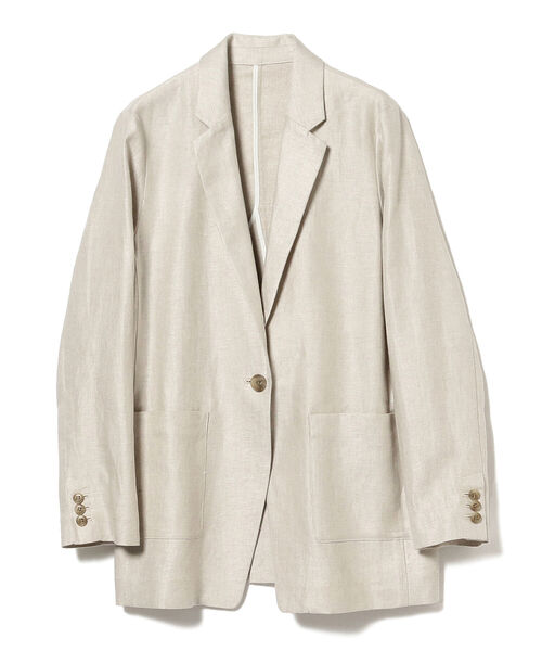 専用【美品】Demi-Luxe BEAMSリネン ロング テーラードジャケット Demi-Luxe BEAMS（デミルクス ビームス）の「Demi-Luxe BEAMS
