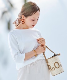 KOBE LETTUCE | 前後2WayシルケットシンプルカットソーTシャツ(Tシャツ/カットソー)