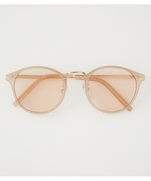 rienda（リエンダ）の「ボストンフレームアイウェア（サングラス・レディース・ブラック/ベージュ/クリア・FREE）」の6枚目の写真