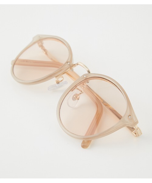 rienda（リエンダ）の「ボストンフレームアイウェア（サングラス・レディース・ブラック/ベージュ/クリア・FREE）」の17枚目の写真