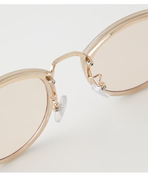 rienda（リエンダ）の「ボストンフレームアイウェア（サングラス・レディース・ブラック/ベージュ/クリア・FREE）」の15枚目の写真