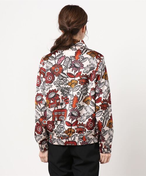 MAISON SCOTCH（メゾンスコッチ）の「プリント リバーシブル ブルゾン【161648】（ブルゾン・レディース・ブラウン系その他・SMALL/MEDIUM）」の2枚目の写真