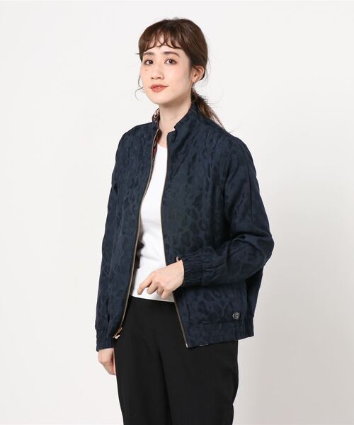 MAISON SCOTCH（メゾンスコッチ）の「プリント リバーシブル ブルゾン【161648】（ブルゾン・レディース・ブラウン系その他・SMALL/MEDIUM）」の4枚目の写真