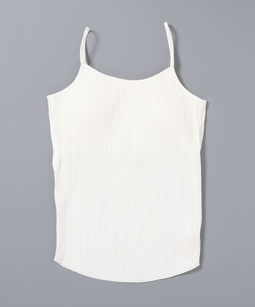 FREE'S MART（フリーズマート）の「カップ付きバックオープンキャミソール（キャミソール・レディース・ホワイト/ブラック・FREE）」の8枚目の写真